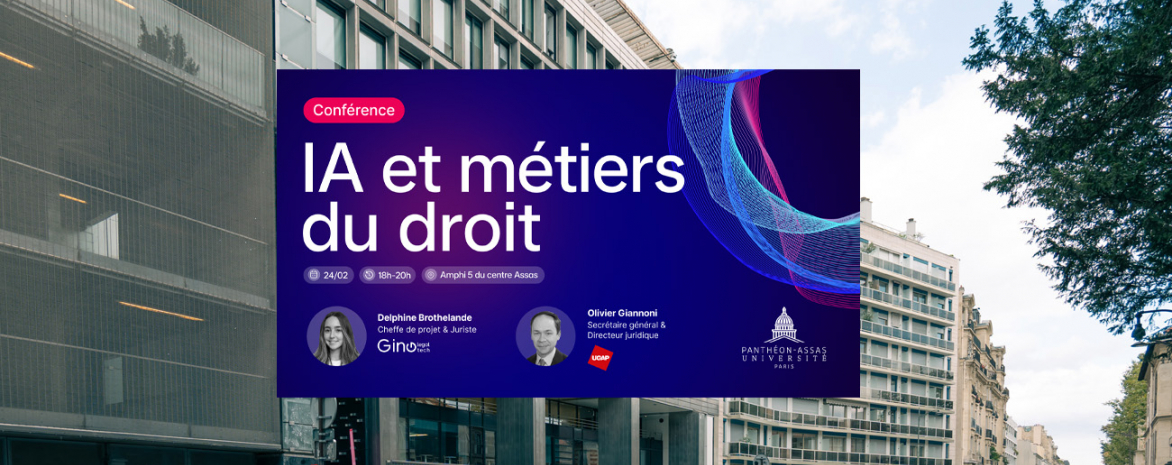 Conference IA et métiers du droit Conference IA et métiers du droit