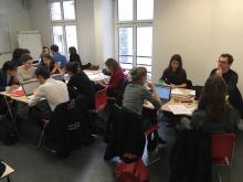 Atelier de légistique sur le droit des bibliothèques par des étudiants de Paris